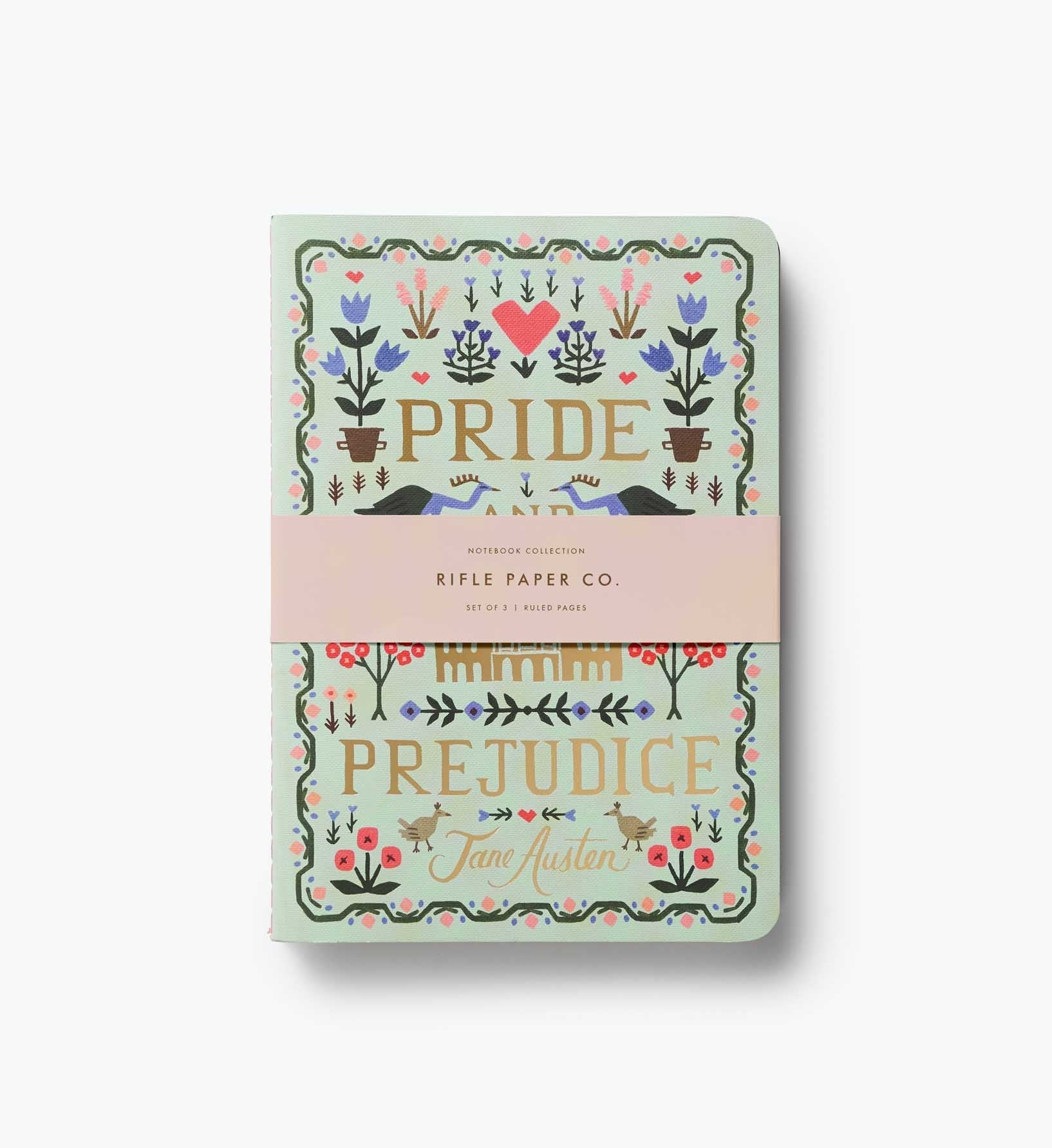 Stitched Notebook Set - Jane Austen